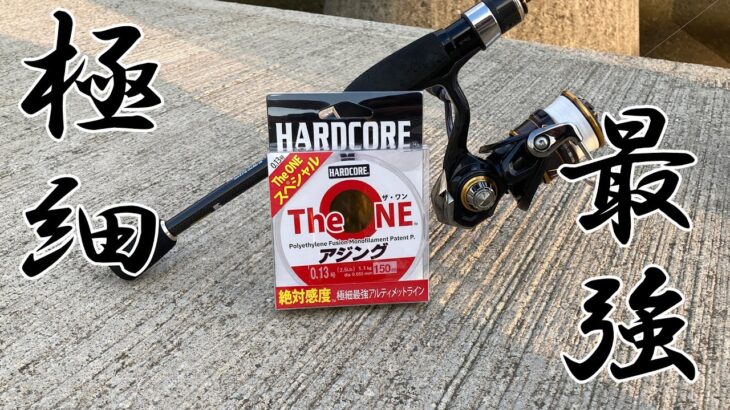 【アジング】噂の新商品！TheONEを使ってみた。最強だけど注意点も・・・