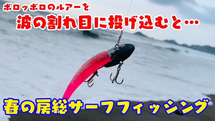 【サーフヒラメ】波割れを狙い撃ち！落ちパク パターンでゲットだ！