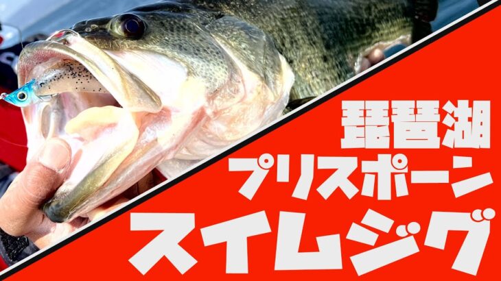 プリスポーン攻略のスイムジグ【琵琶湖バス釣り】