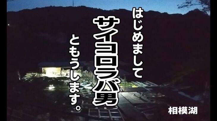 【ブラックバス釣り　2023年5月上旬　相模湖】はじめましてサイコロラバ男ともうします。