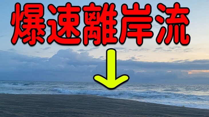 爆速離岸流！最先端のAI音声つき解説つきのサーフヒラメ！