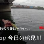 シーバス釣りVlog 今日の鶴見川 2023年5月23日（ホゲ）雨中の橋脚打ち。今日も成果なし