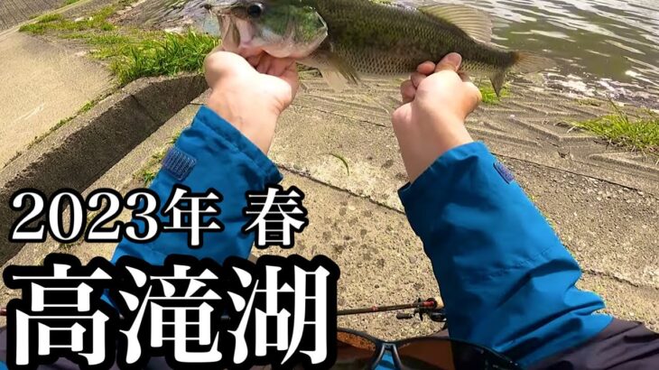 【高滝湖】今話題の高滝湖で釣りしてみたら・・・。