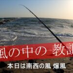 【番外編】強風の中のシーバス釣り【東京湾シーバスチャンネル】強風の中ルアー投げたら二日ともアレで終了