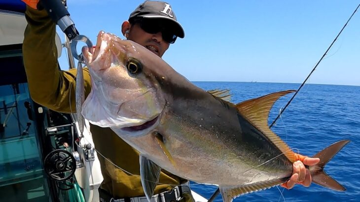 足摺岬沖のスロージギングでカンパチ、マハタを狙う　　ツリシカ