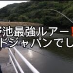 野池で1番釣れるルアーって何か⁉️