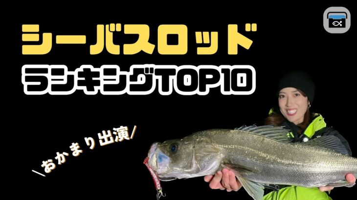 460万件の釣果から抜粋!!あのアングラーズが選ぶシーバスロッドTOP10#ディアルーナ #ラテオR #バルバル99