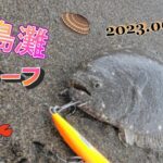 【鹿島灘サーフ】ヒラメを狙いに6月サーフへ🎣