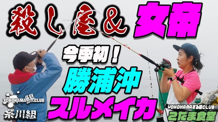 今年も開幕！勝浦スルメイカ釣り 今季初スルメイカ釣りです ヤリイカもまだまだ続く中スルメイカもポチポチ釣れました～する麺CLUBは鵜原のファミリーレストランこだまさん