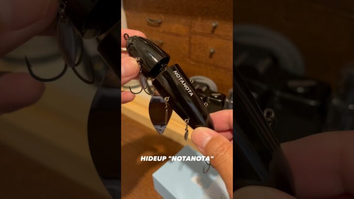 HIDEUP“NOTANOTA”開けてみた…#バス釣り #ブラックバス #ルアーフィッシング