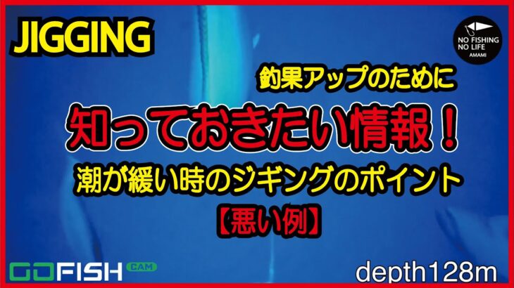 【JIGGING】釣果アップのために知っておきたい！潮が緩い時のジギングのポイント【悪い例】#カンパチ #ジギング @nfnl