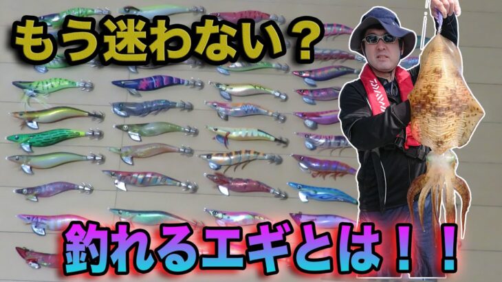 「釣れるエギ」を大暴露！？エギンガー注目！これを見れば「エギの最新トレンドが分かる」ってホンマかいな？