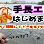 初めての手長エビ釣り – 釣って調理してビールまでの道のり編 – 小物釣り 東京湾奥河川