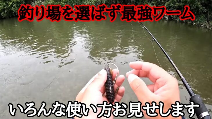 【沈み蟲3.2㌅】とにかくデカバスを釣りたい方はこの動画を見てください。