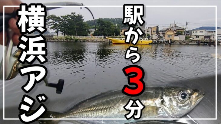 【駅下サビキ釣り】横浜アジ‼車でも電車でもアクセス抜群の釣り場で、アジ狙いの60分‼フィッシングドキュメンタリー‼