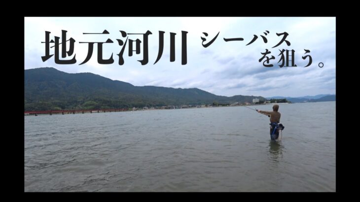 地元河川で今年初のリバーシーバスを狙う。編【ベイトシーバス】