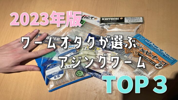 【アジング】売り切れ御免！最新爆釣アジングワームはこれ！！