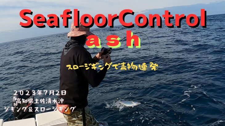 スロージギング！！シーフロアコントロール【アッシュ】で青物連発！