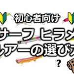 【初心者向け】サーフ ヒラメ ルアーの選び方