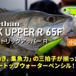 [シーバス]トリッキーなアクションでシーバスを魅了！トリックアッパーRに65F新登場！