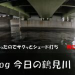 シーバス釣りVlog 今日の鶴見川 2023年8月10日（ホゲ）寝坊してしまったので昼休みにサクッとシェード打ち