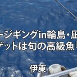 スロージギングin輪島・凪紗丸　ターゲットは旬の高級魚『アラ』