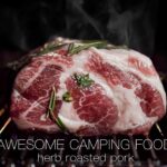 【夫婦キャンプ】妻の本気のキャンプ飯がヤバい！ Camping Herb Roasted Pork