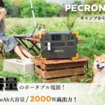PECRON E3000 ポータブル電源 超大容量3108Wh