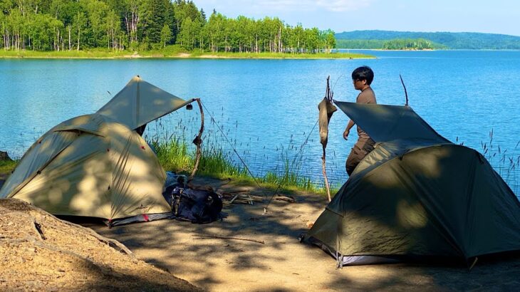 【焚火会キャンプ】じゅんダビ氏と北欧のような絶景キャンプ場で２泊３日を過ごす①