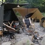 【無骨キャンプ】歴7年こだわりギア🏕レザークラフトで自分だけのキャンプ道具