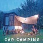 豪雨の中、車中泊キャンプでパッタイを食べる｜DIY軽トラックキャンピングカー｜120
