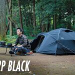 【ムラコ　ノーム2】洗練されたデザインに一目惚れ…！漆黒の軽量テントは、シンプル設営で快適なソロキャンプが過ごせます。