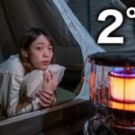 【冬キャンプ】今季初めての灯油ストーブにちょっとドキドキ。