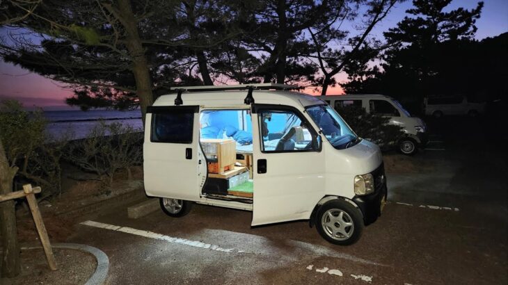 【九州旅10】熊本最後の48時間を海辺で過ごす！低予算で九州を巡る車中泊旅
