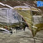 [軽トラ車中泊] 青森 初雪が大雪2022年レインボーストーブでお籠りソロキャンプスタイル　大寒波