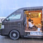 オール電化のDIYバンで梅雨の車中泊 | 湿気対策とNEW調理アイテム