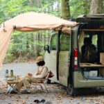 山奥で￼軽自動車と車中泊ソロキャンプ。最近の私について。|minivan solo camping