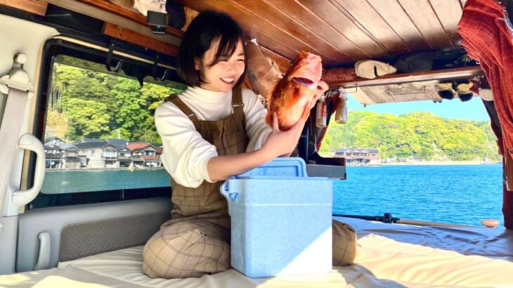 【釣り車中泊】人生初の大漁ゲット。釣り沼にハマる、京都３日間。