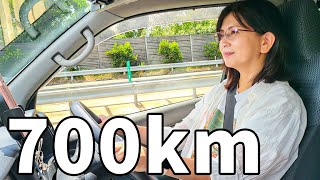 移動距離700km超。1日で9府県を駆け抜ける弾丸高速車中泊。