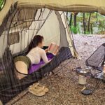 Solo camping in heavy rain – sudden heavy rain tent , relaxing , ASMR