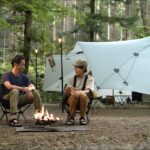 【避暑地】小川で涼む真夏のキャンプ｜ASMR