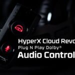 HyperX Cloud Revolver SゲーミングヘッドセットのUSBオーディオコントロールボックス、ドルビーDSPサウンドカード機能