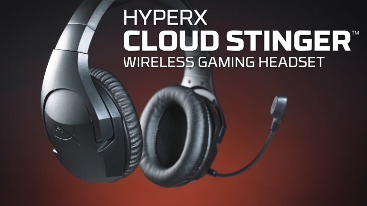 PC対応ワイヤレスゲーミングヘッドセット – HyperX Cloud Stinger