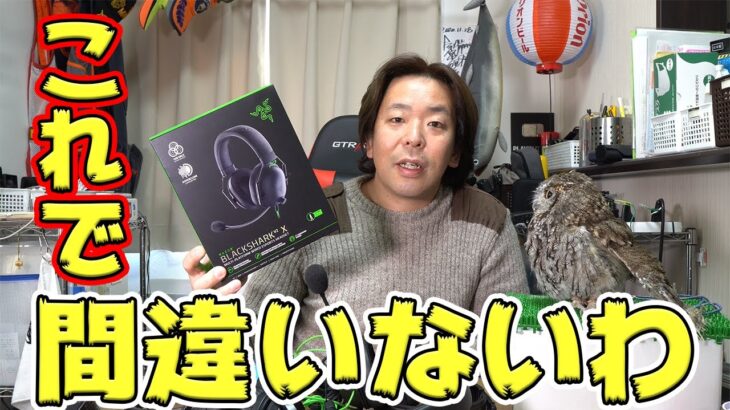 テレワークに最適なヘッドセットがRAZERだった件【頭のデカい人用】