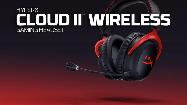 HyperX Cloud II ワイヤレスゲーミングヘッドセット