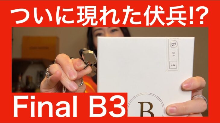 【 final B3 】B2に続いて、B3を徹底検証します！！【MIYABIのNo.1イヤホンが交代！？】