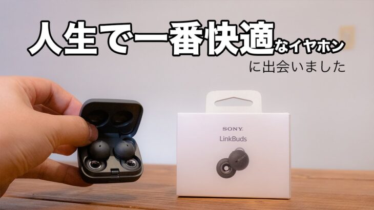 【レビュー】SONY / LinkBuds 〜人生で一番快適なワイヤレスイヤホン〜「音質」「音漏れ」「マイク」「外部音」