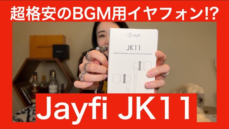 【 Jayfi JK11  】超格安有線イヤホンの実力やいかに！？【MIYABIも価格にびっくり！！】