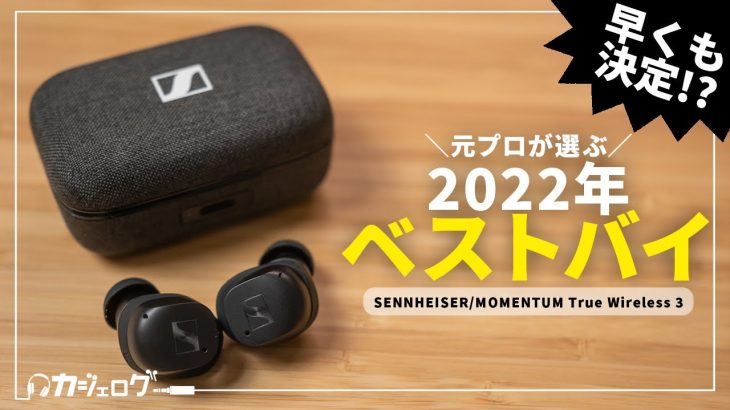 【最高傑作】ゼンハイザー MOMENTUM True Wireless 3をレビュー！究極音質のワイヤレスイヤホン