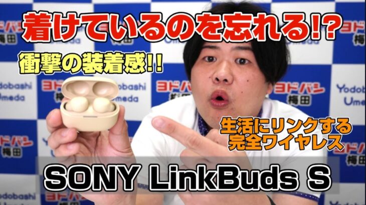 装着感が最高の完全ワイヤレスイヤホンSONY LinkBuds Sをご紹介！コンパクトなのに機能も盛りだくさん！